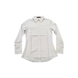 設計修腰職業女裝恤衫      訂製純白色女裝恤衫    公司制服   團隊制服   恤衫專門店   百老匯戲院   R385 設計修腰職業女裝恤衫      訂製純白色女裝恤衫    公司制服   團隊制服   恤衫專門店   百老匯戲院   R385